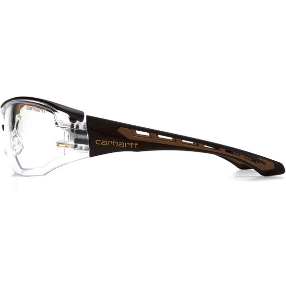 New Carhartt Work Easley Glasses, Clear Lens - Picture 4 of 4